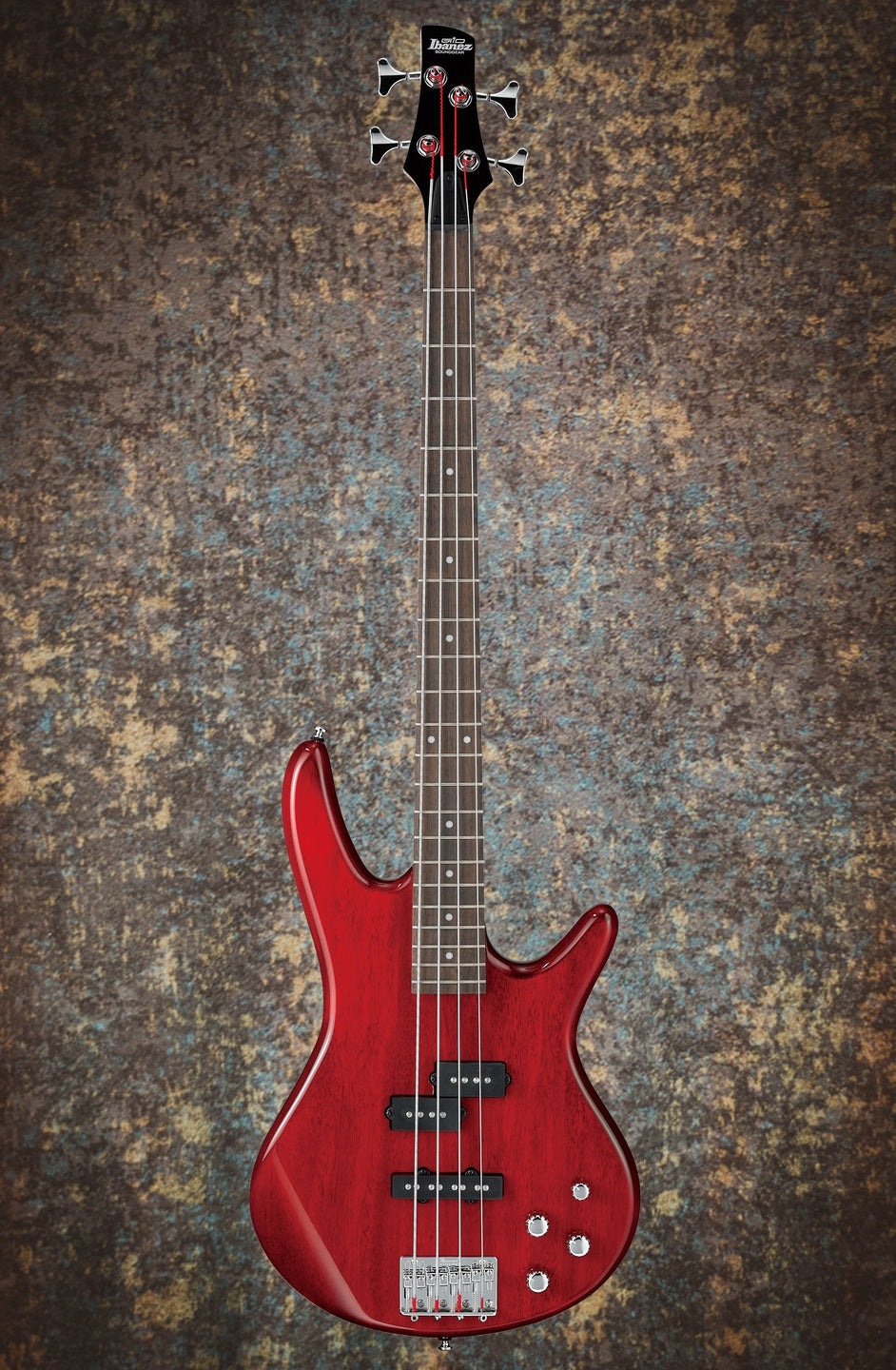 Ibanez GSR200-TR Transparent Red Bass Guitar