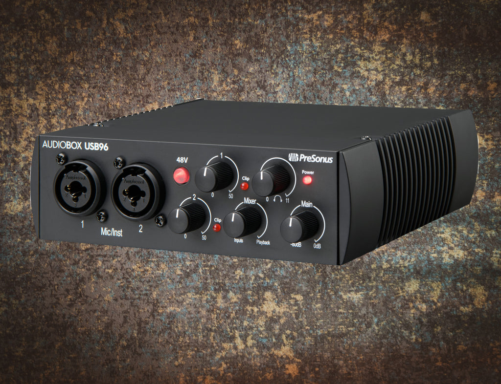 PreSonus AudioBox USB® 96: 2x2 USB 2.0 Audio Interface