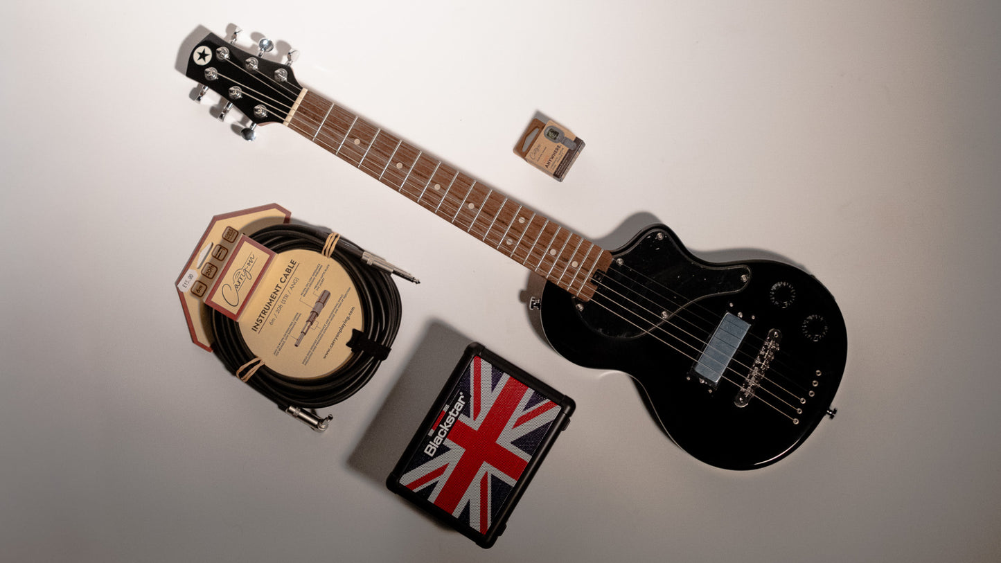 Blackstar Carry-On ST Travel Guitar BUNDLE!