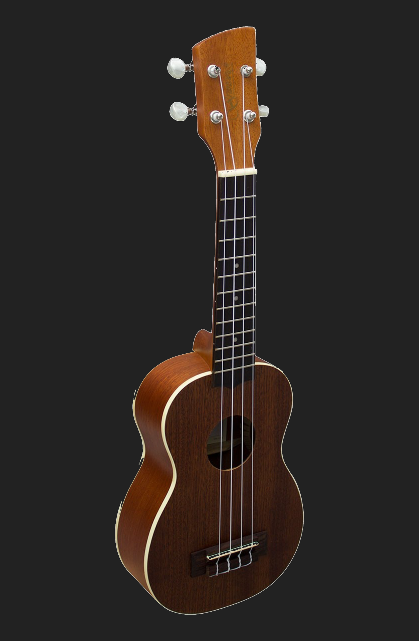 Brunswick BU4S Soprano Ukulele, Mahogany Finish