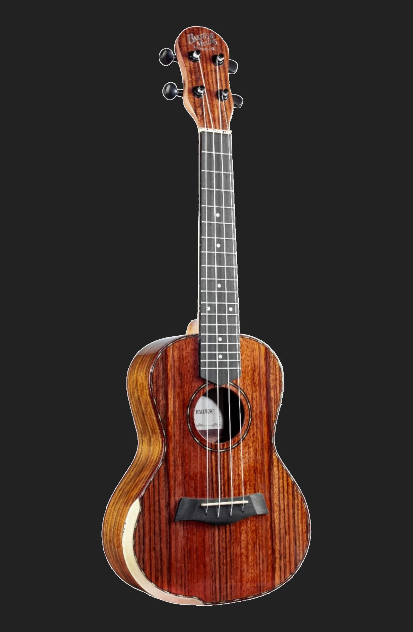 Barnes & Mullins BMUK5C Concert Ukulele, Walnut