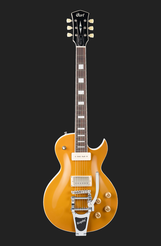 Cort CR200BV Bigsby, Gold Top