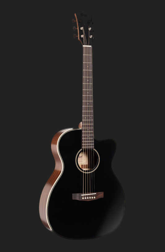 Cort Essence OC4, Black Top Semi Gloss