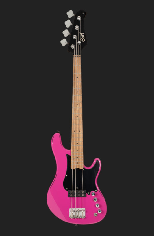 Cort GB Short Scale Bass, Fandango Purple