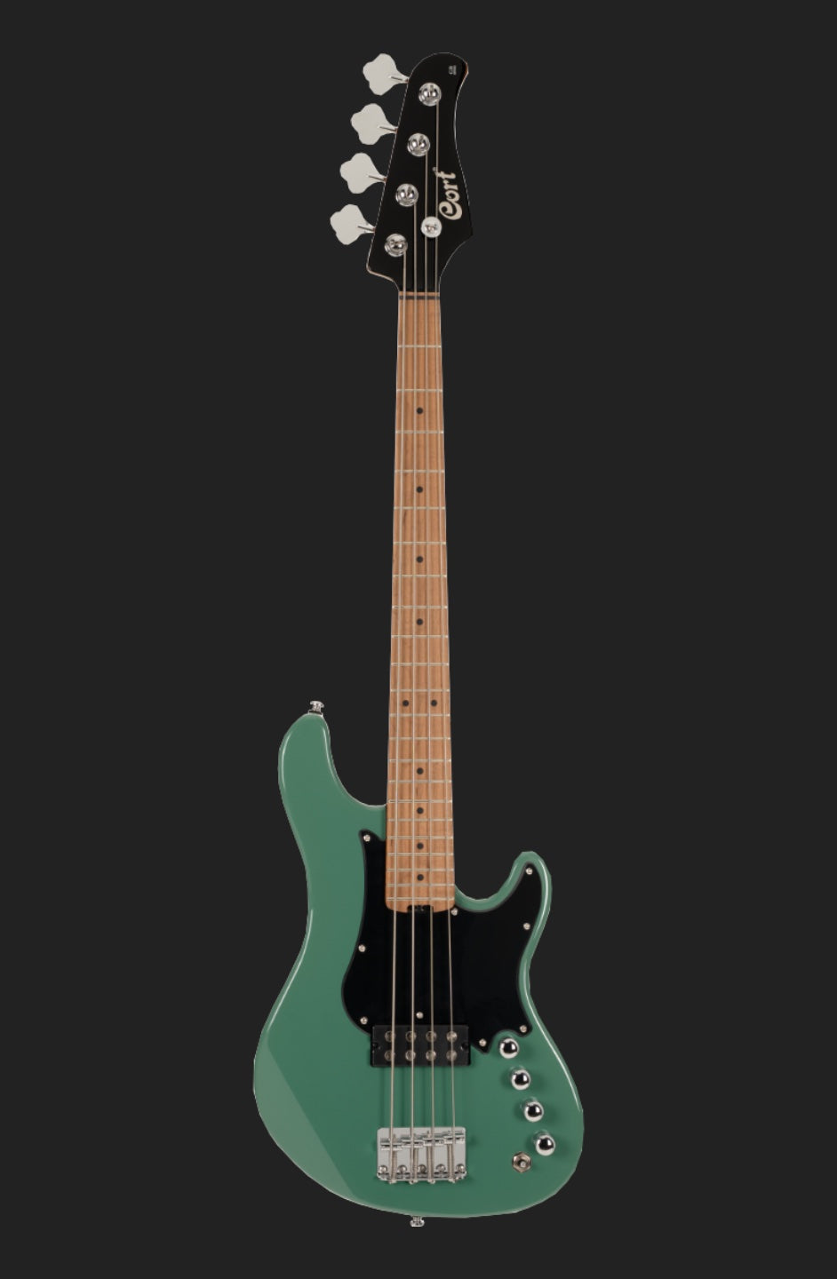 Cort GB Short Scale Bass , Forest Green