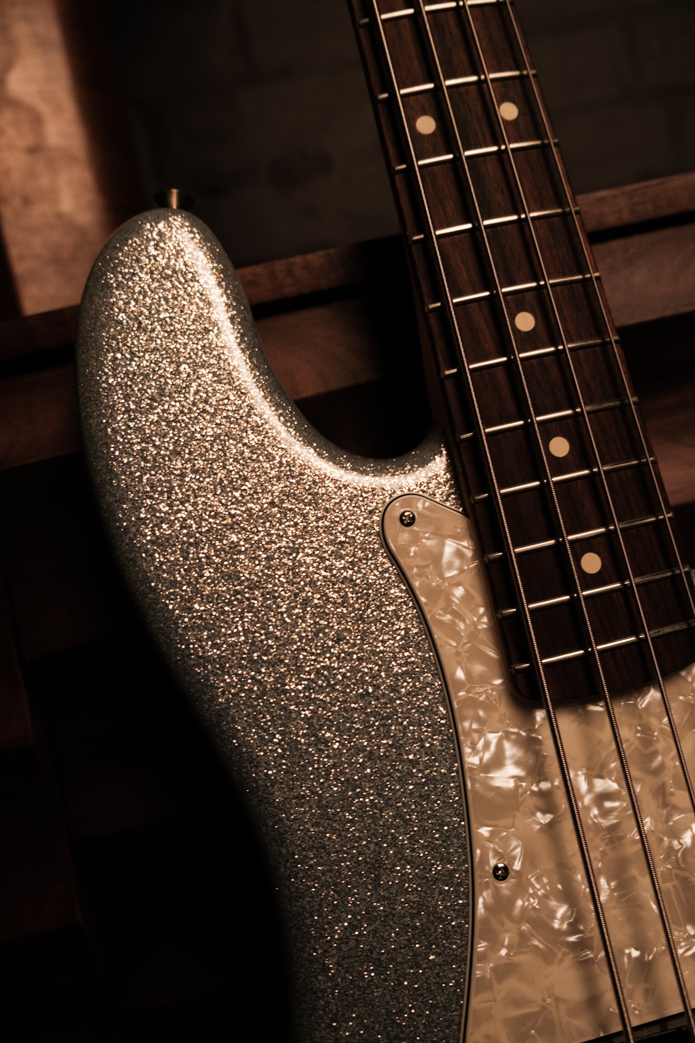 Fender 75th Anniversary Player II Precision Bass, Diamond Dust Sparkle