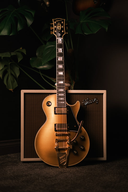 Gibson Custom Shop 1968 Les Paul Custom w/ Bigsby, Double Gold, Murphy Lab Ultra Light Aged