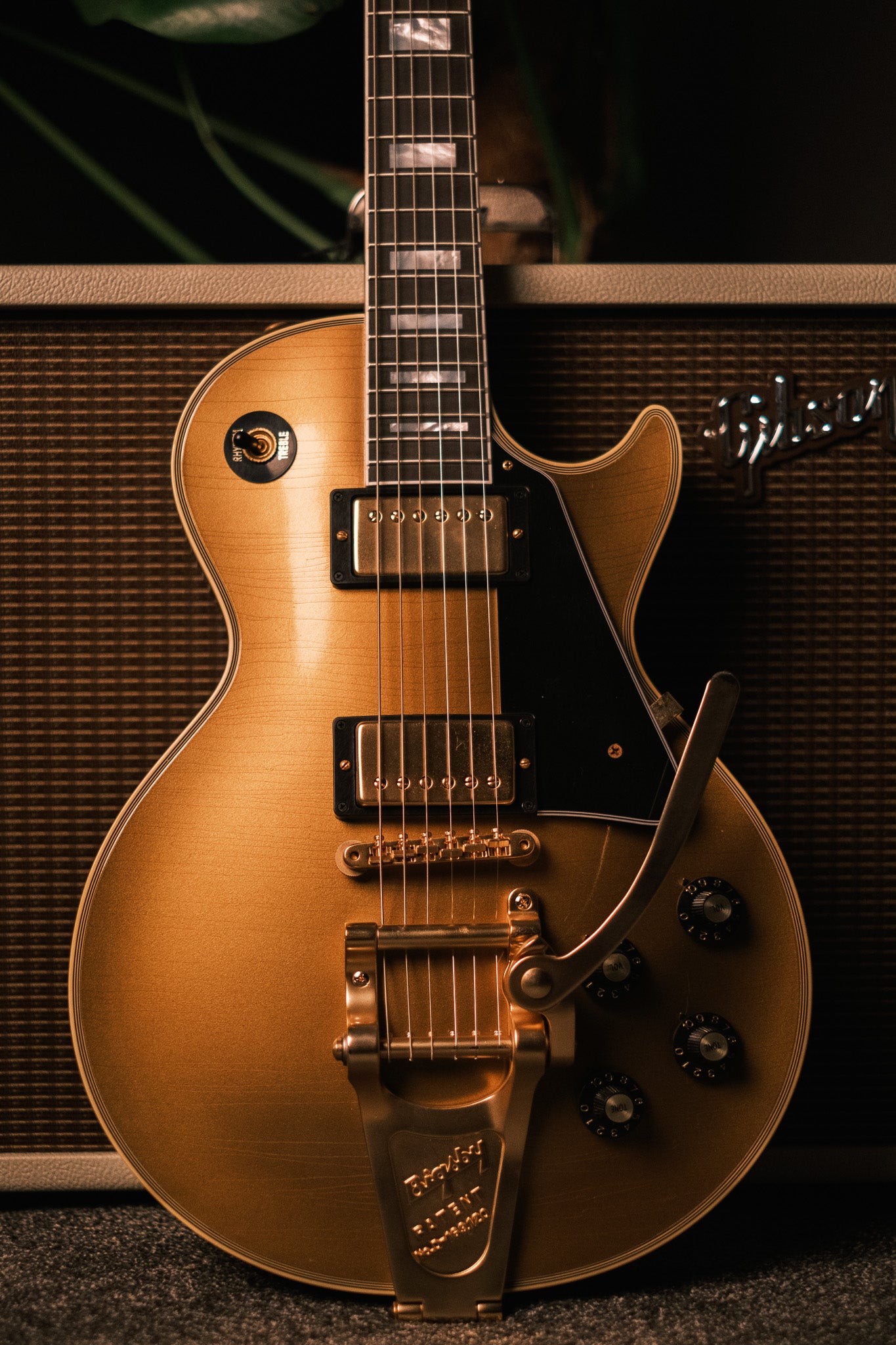 Gibson Custom Shop 1968 Les Paul Custom w/ Bigsby, Double Gold, Murphy Lab Ultra Light Aged