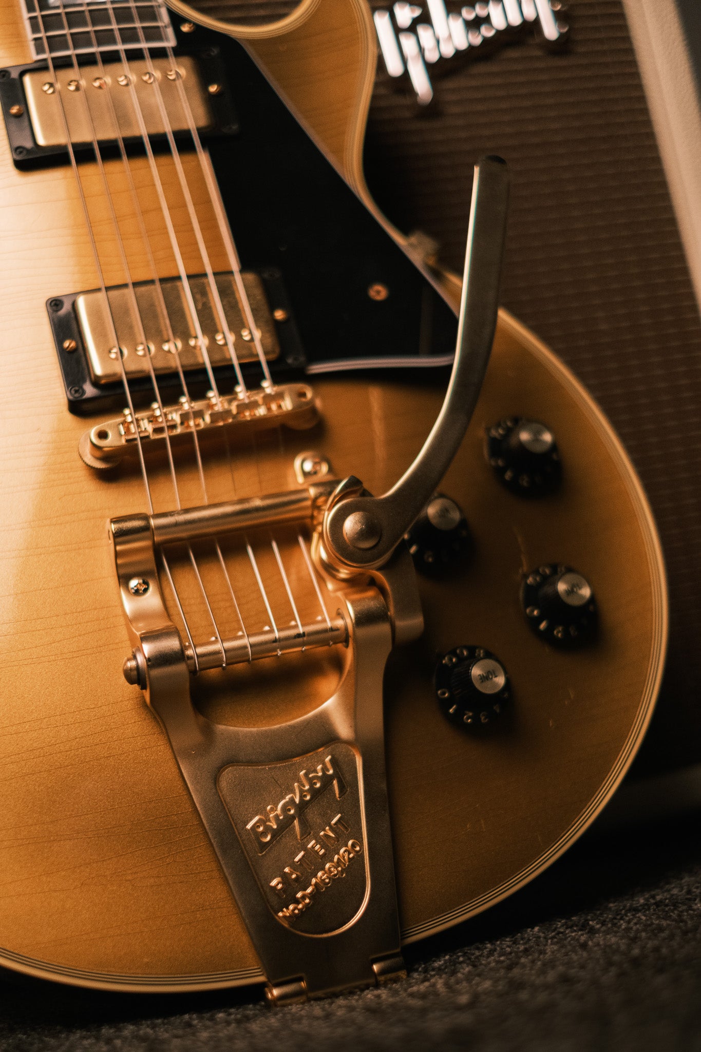 Gibson Custom Shop 1968 Les Paul Custom w/ Bigsby, Double Gold, Murphy Lab Ultra Light Aged
