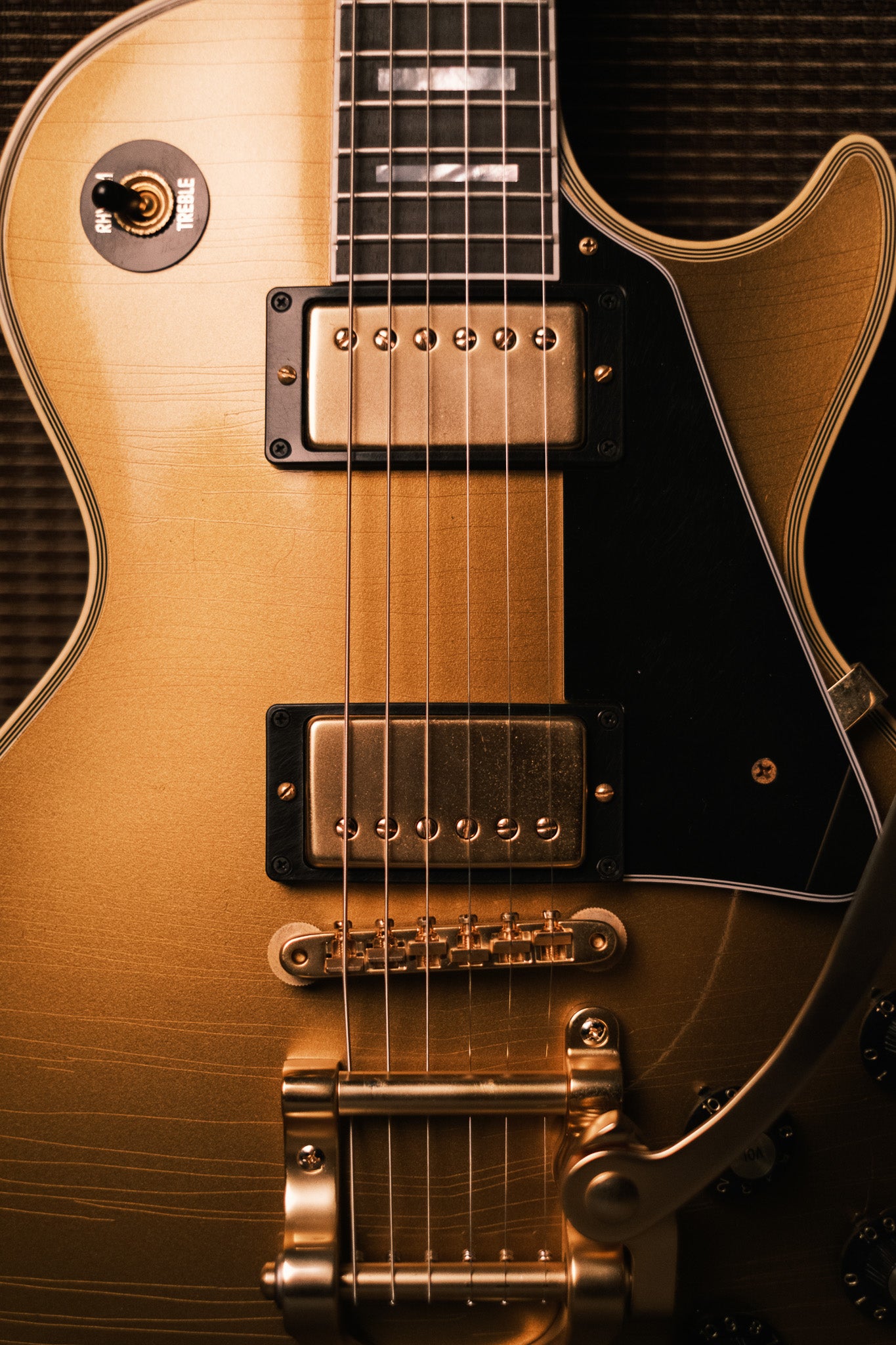 Gibson Custom Shop 1968 Les Paul Custom w/ Bigsby, Double Gold, Murphy Lab Ultra Light Aged