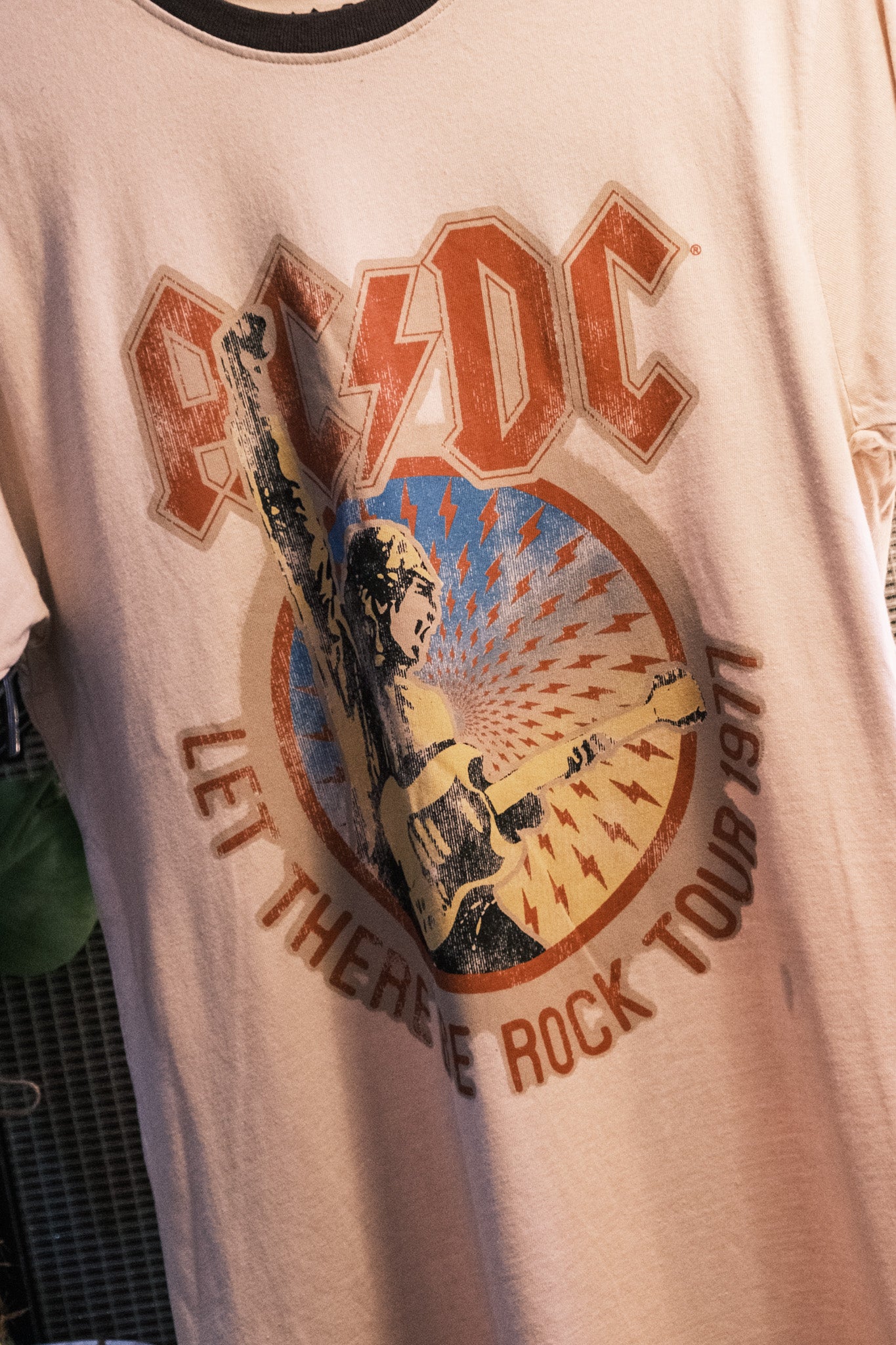 AC/DC Let There Be Rock Tour '77 T-Shirt Unisex