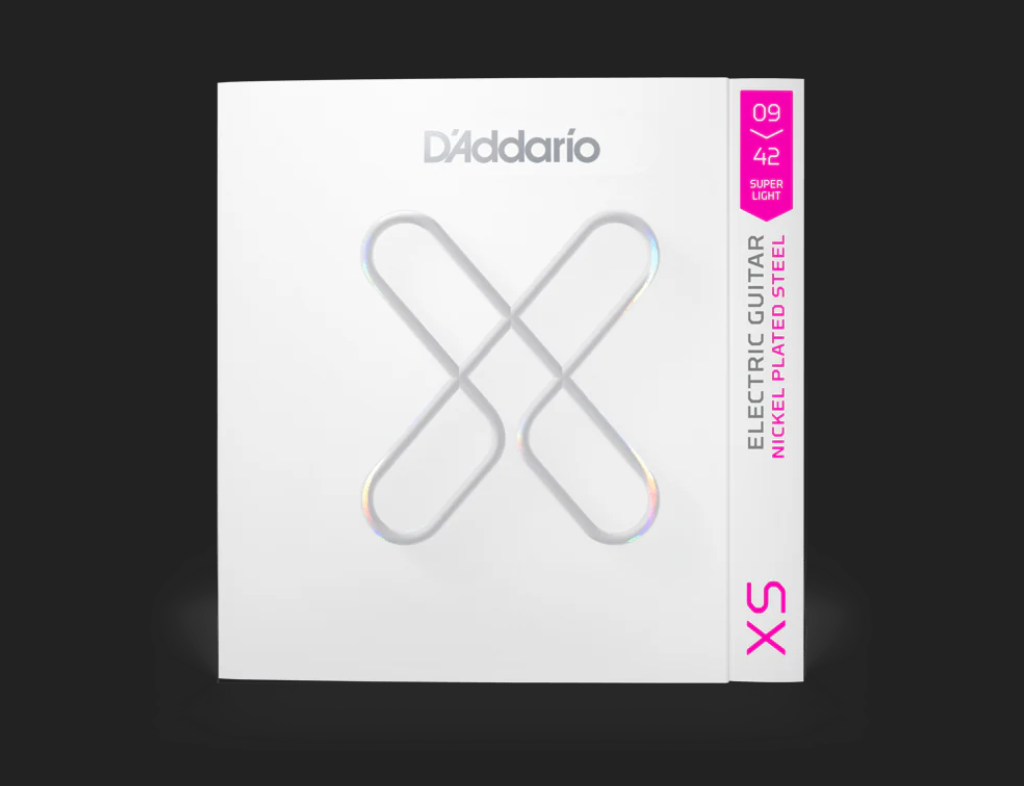 D'addario XS Coated Electric Guitar Strings, 9-42