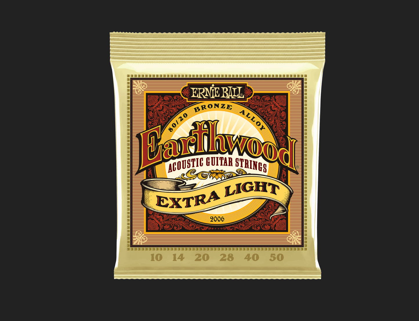 Ernie Ball Earthwood 80/20 Bronze Acoustic Guitar Strings