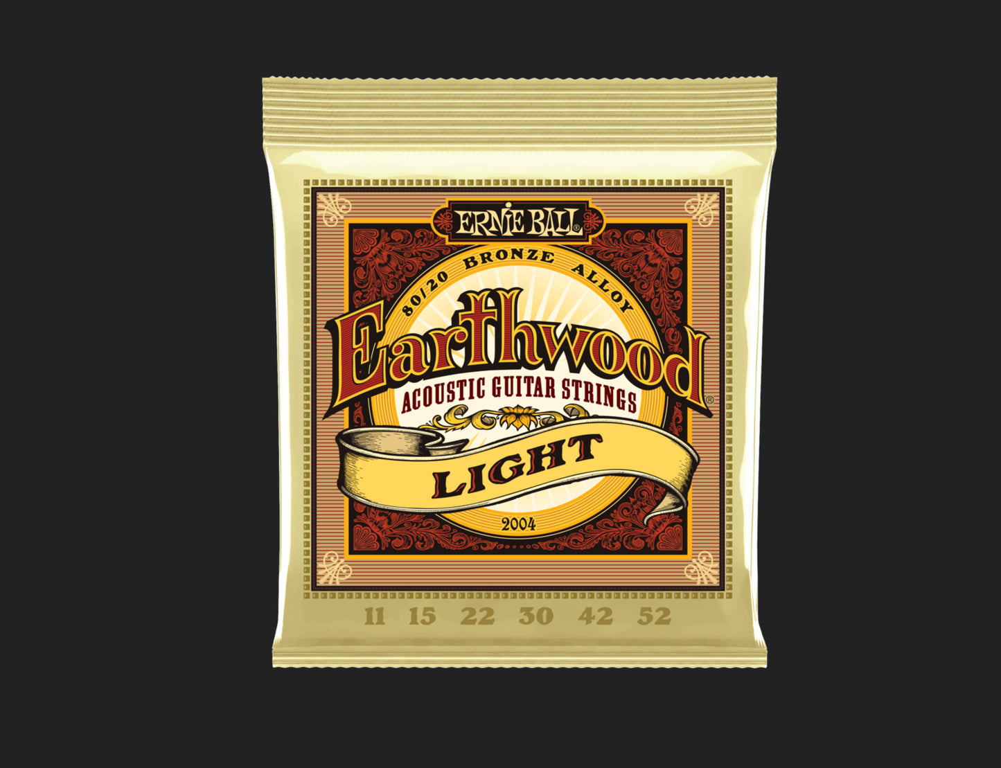 Ernie Ball Earthwood 80/20 Bronze Acoustic Guitar Strings