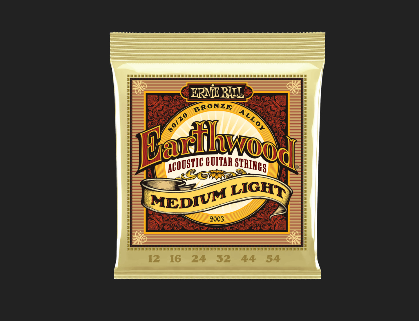Ernie Ball Earthwood 80/20 Bronze Acoustic Guitar Strings