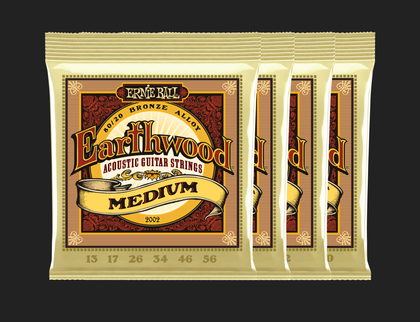 Ernie Ball Earthwood 80/20 Bronze Acoustic Guitar Strings