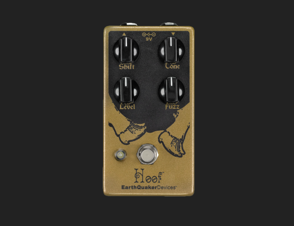 EarthQuaker Devices Hoof, Germanium/Silicon Fuzz V2