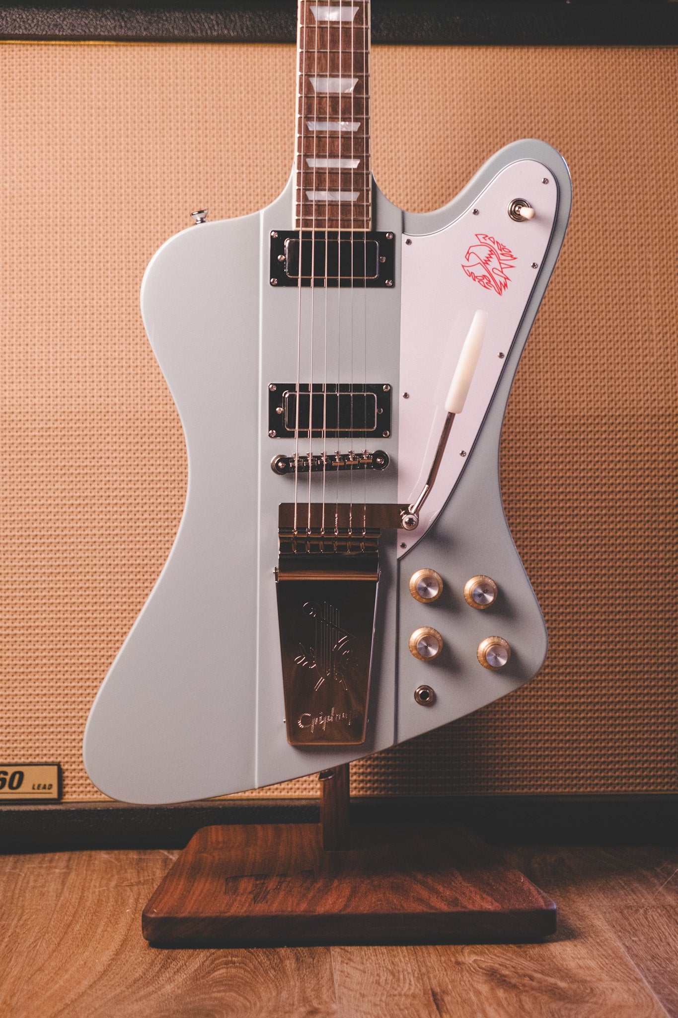 Epiphone 'Inspired By Gibson Custom' 1963 Firebird V Frost Blue