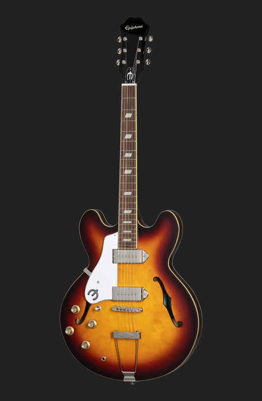 Epiphone Casino, Left Handed, Vintage Sunburst