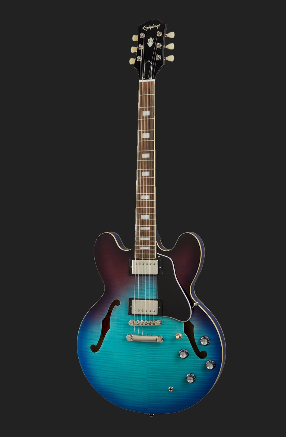 Epiphone ES-335 Figured Blueberry Burst