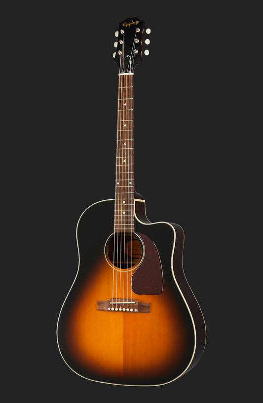 Epiphone Inspired by Gibson J-45 EC, Vintage Sunburst Gloss
