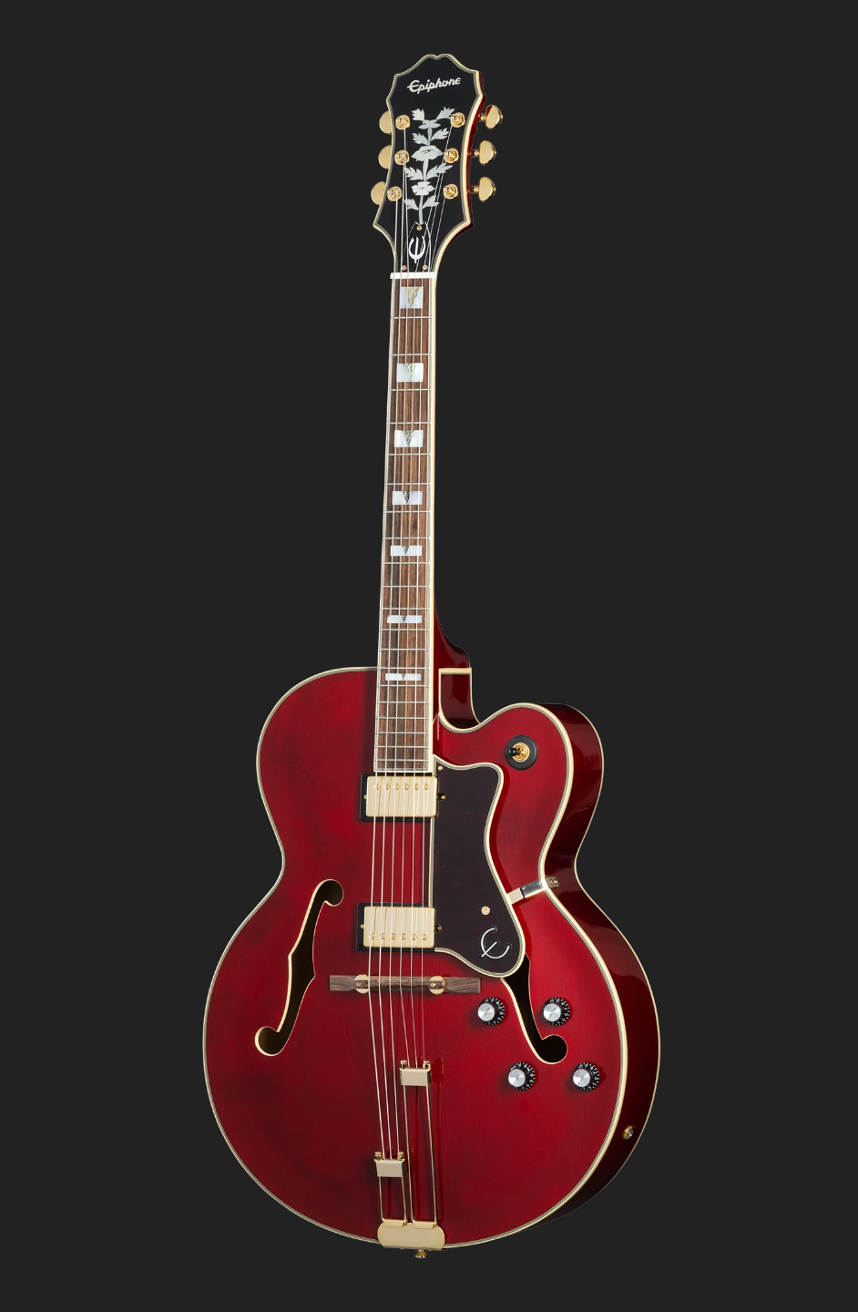 Epiphone Broadway, Wine Red.