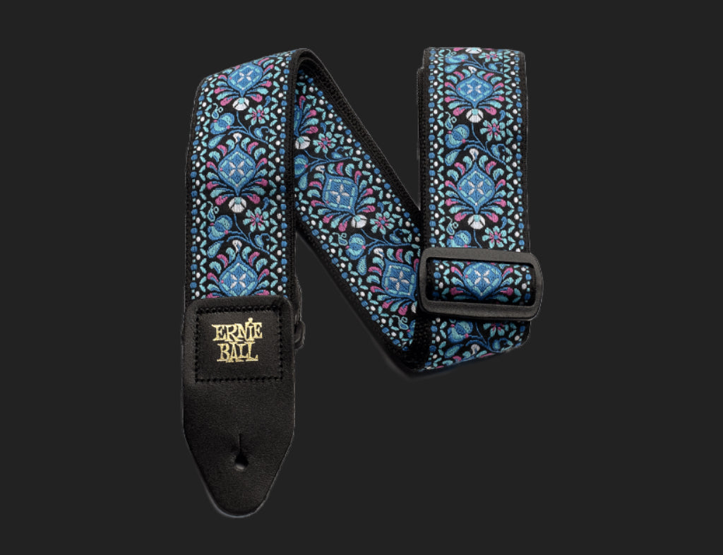Ernie Ball Jacquard Strap, Indigo Orchid, P04097