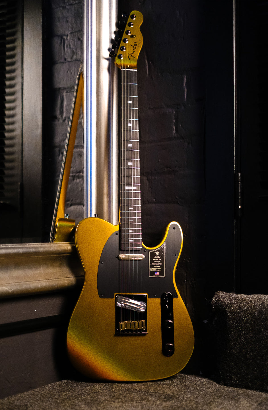Fender 75th Anniversary American Ultra II Telecaster, Liquid Gold