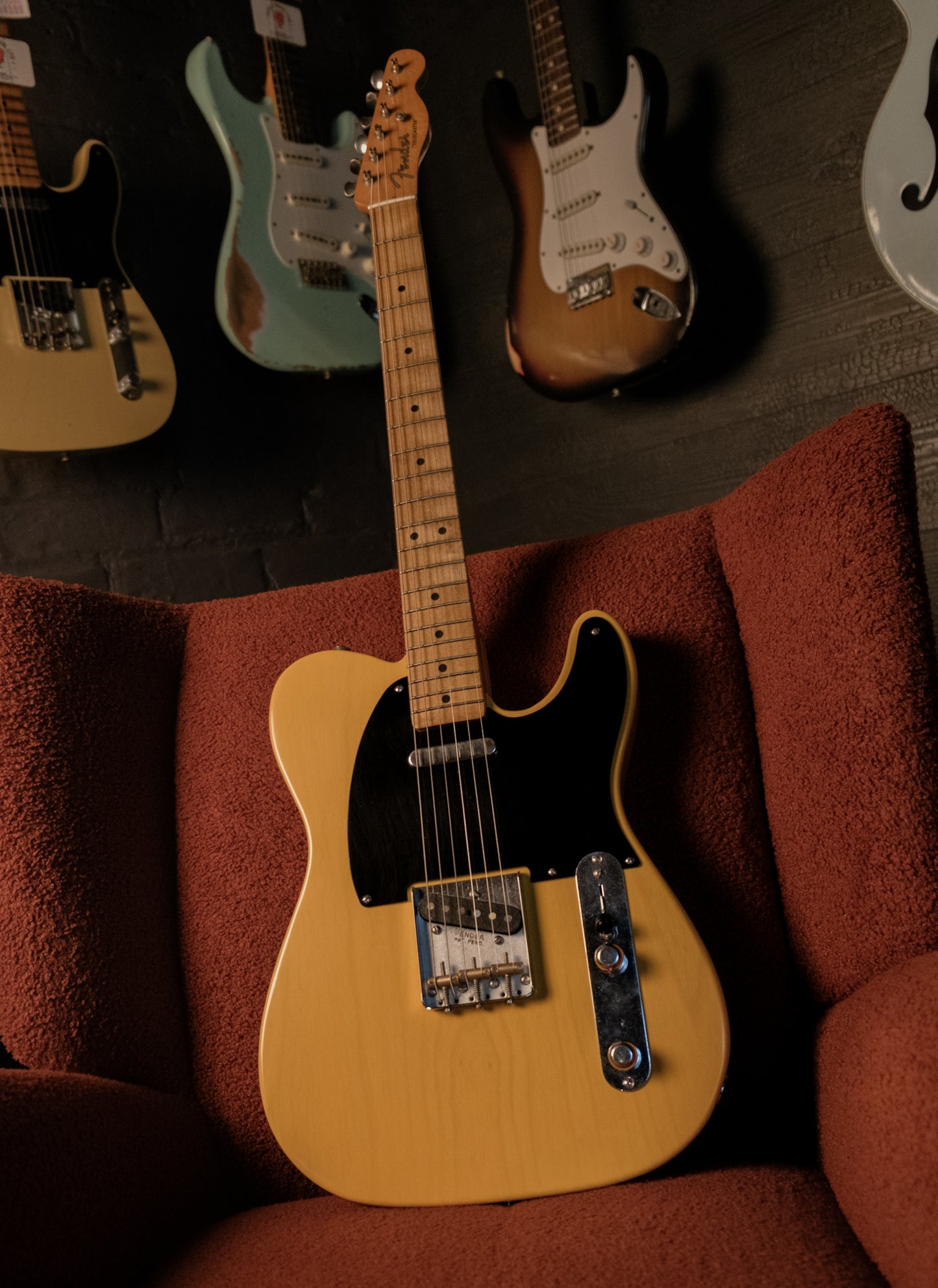 Fender 75th Anniversary Vintera Road Worn 1951 Telecaster, Butterscotch Blonde