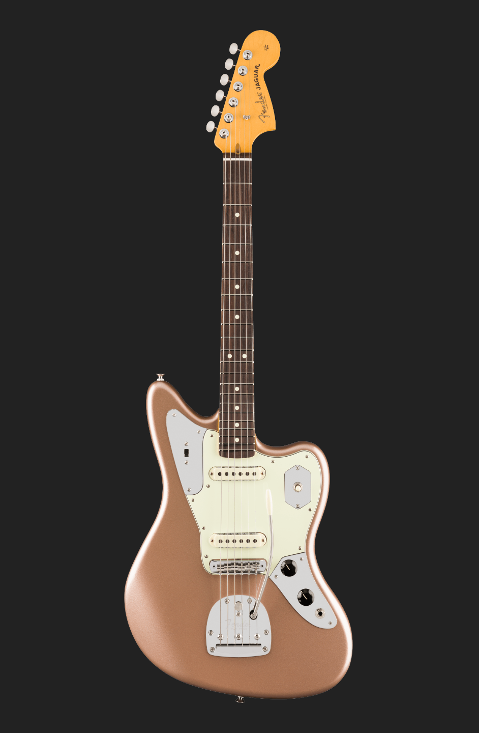 Fender American Professional Jaguar, Faded Firemist Gold