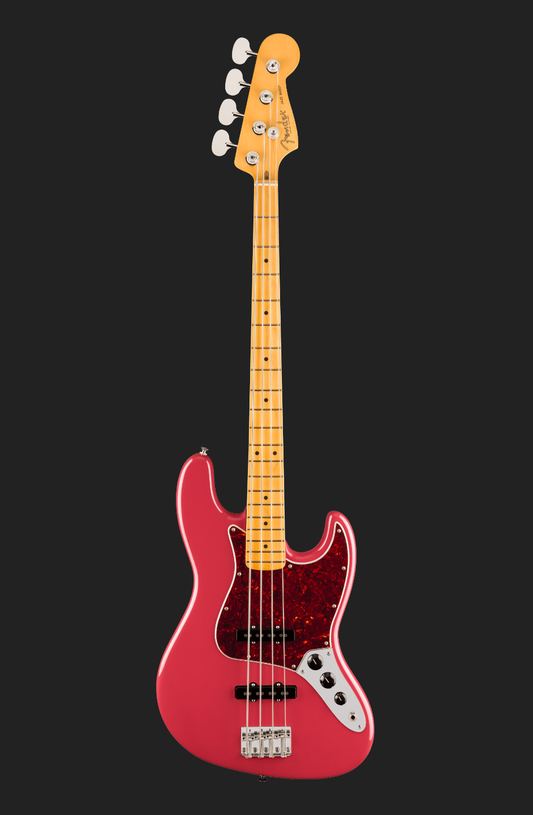 Fender American Professional Classic Jazz Bass, Faded Dakota Red
