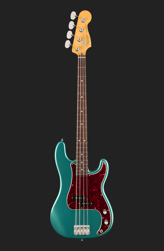Fender American Professional Classic Precision Bass, Faded Sherwood Green Metallic