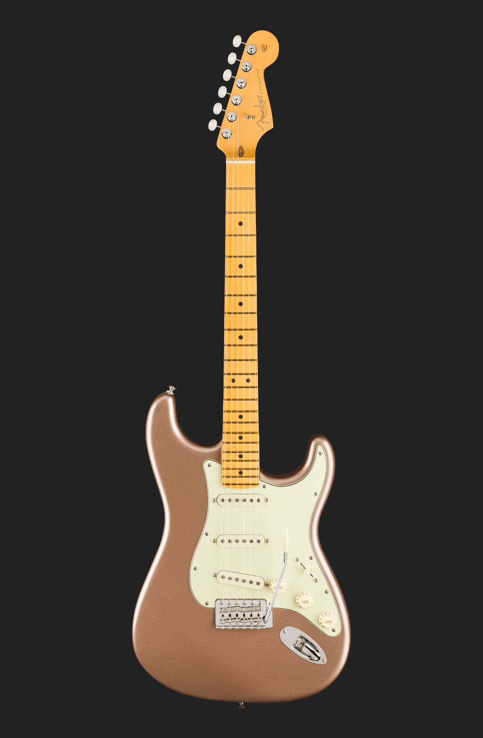 Fender American Professional Classic Stratocaster, Faded Firemist Gold