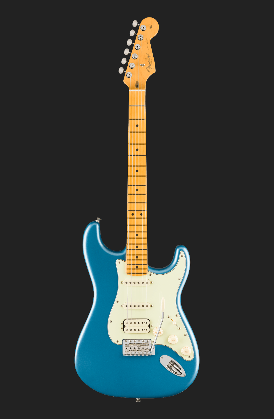 Fender American Professional Classic Stratocaster HSS, Faded Lake Placid Blue