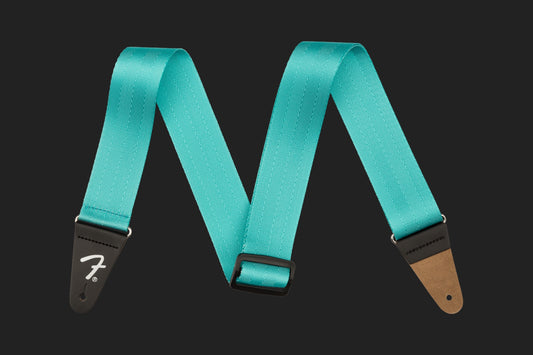 Fender American Professional Seatbelt Strap, Miami Blue