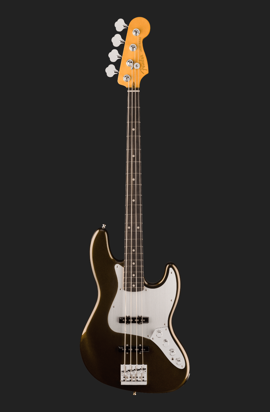 Fender American Ultra II Jazz Bass, Texas Tea