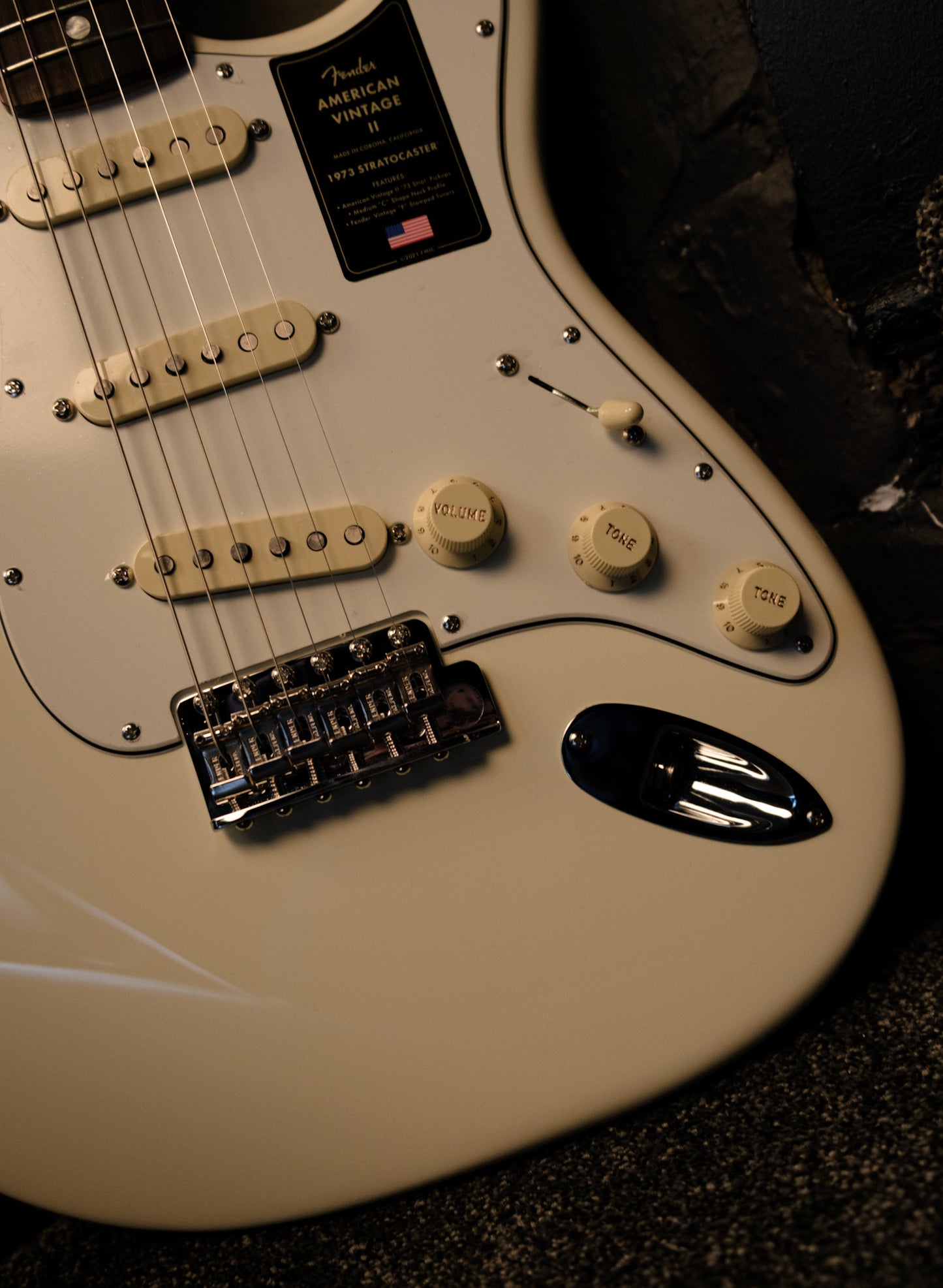Fender American Vintage II 1973 Stratocaster, Olympic White