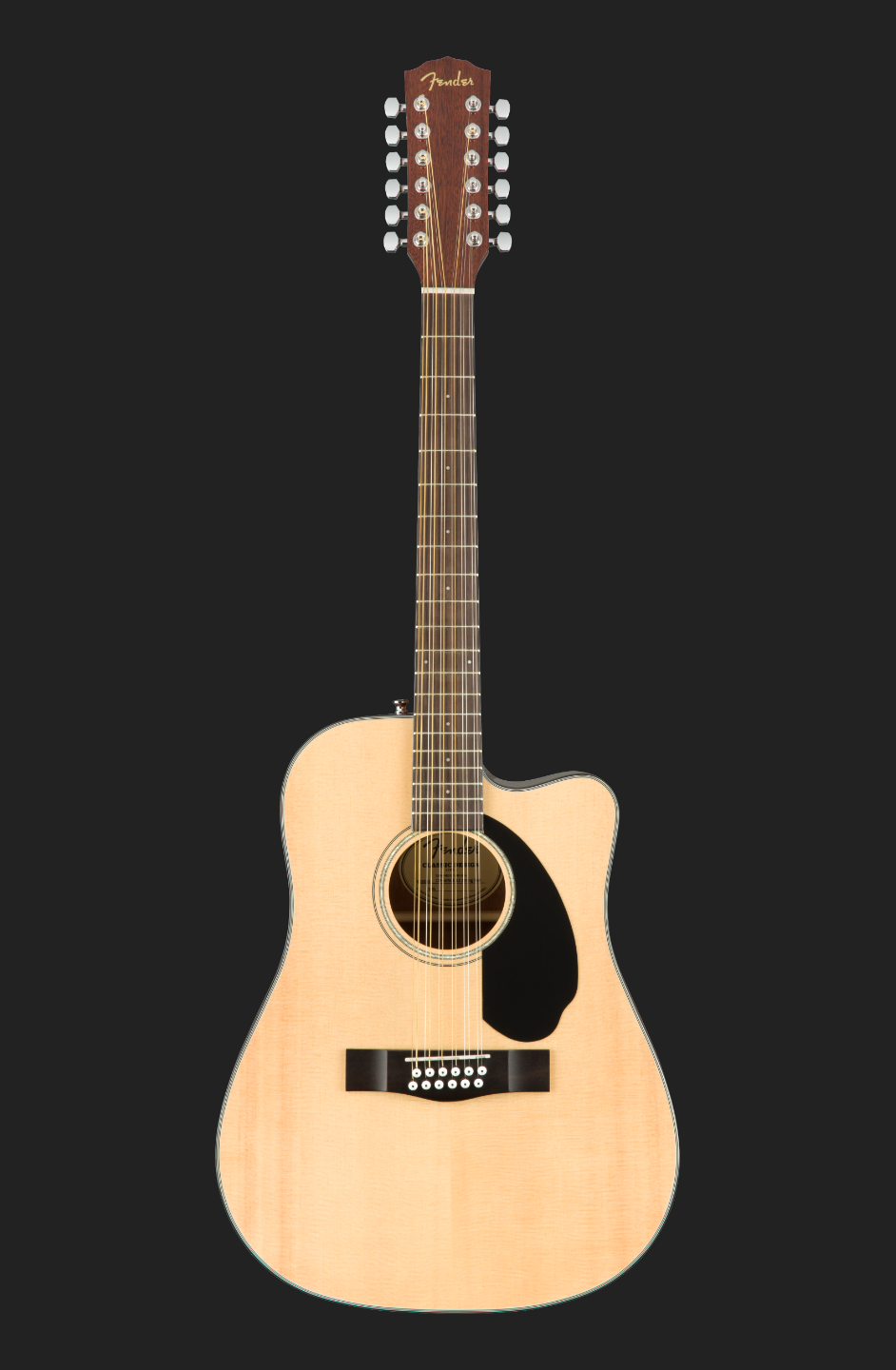 Fender CD-60SCE Dreadnought 12-String, Natural