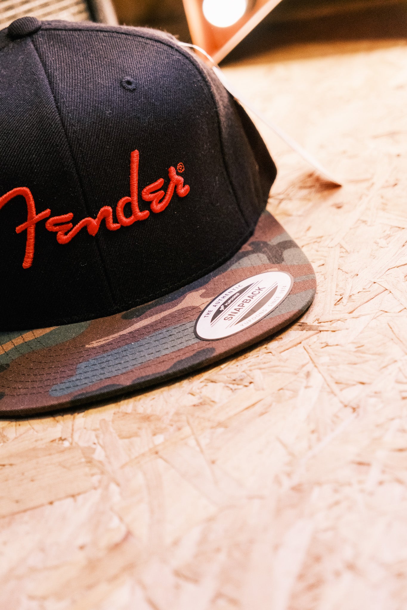 Fender Camo Flatbill Hat