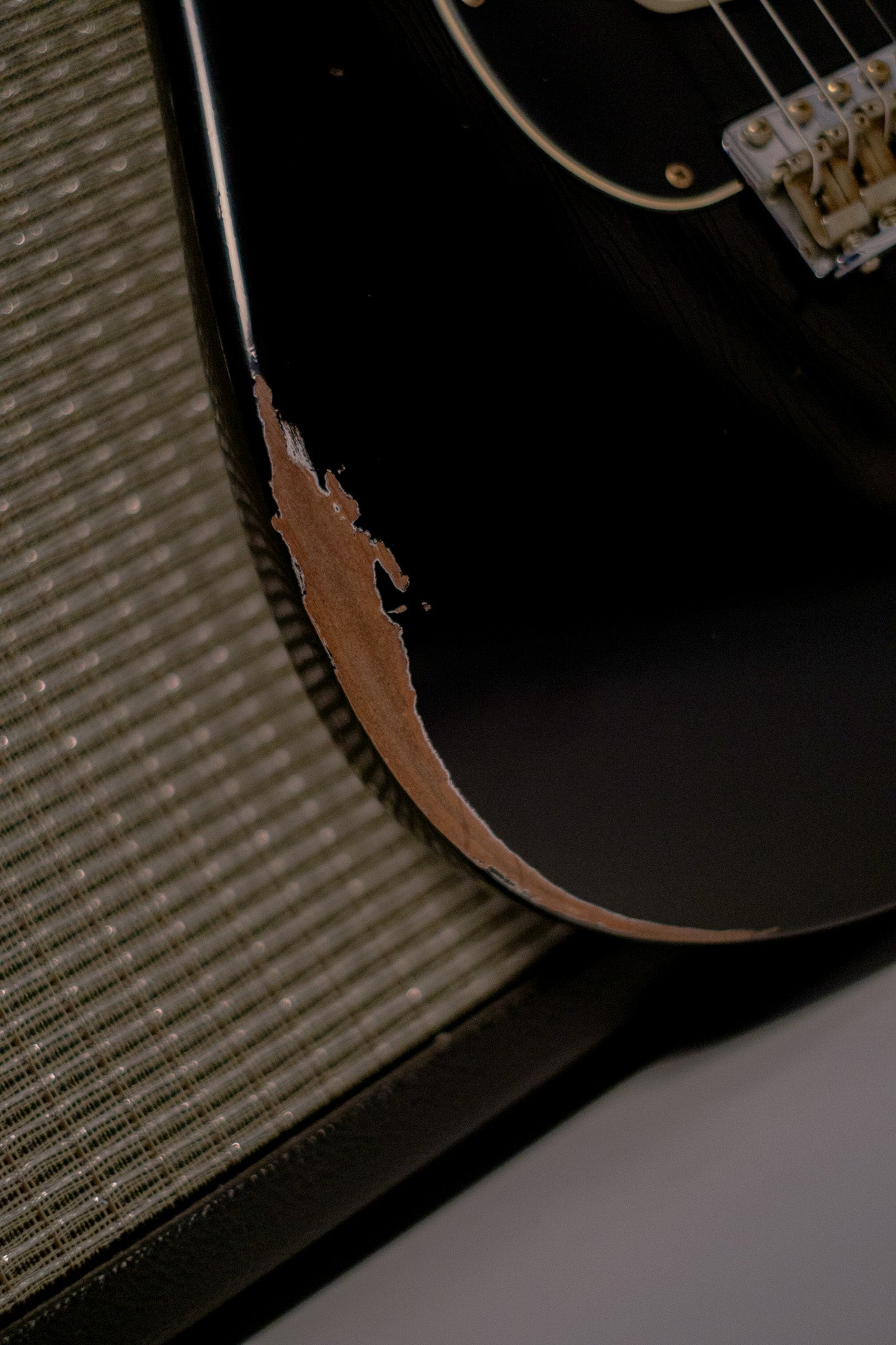 Fender Custom Shop Limited Black Roasted Dual-Mag Stratocaster, Relic, Black