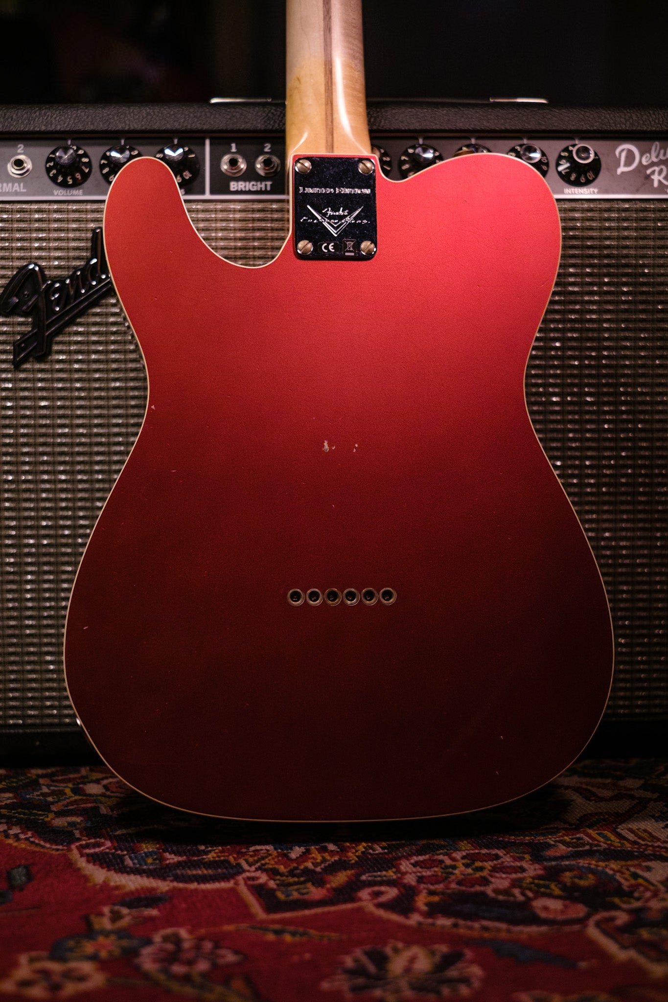 Fender Custom Shop Limited Edition S23 Reverse '50s Telecaster Custom, Journeyman Relic, Aged Candy Apple Red