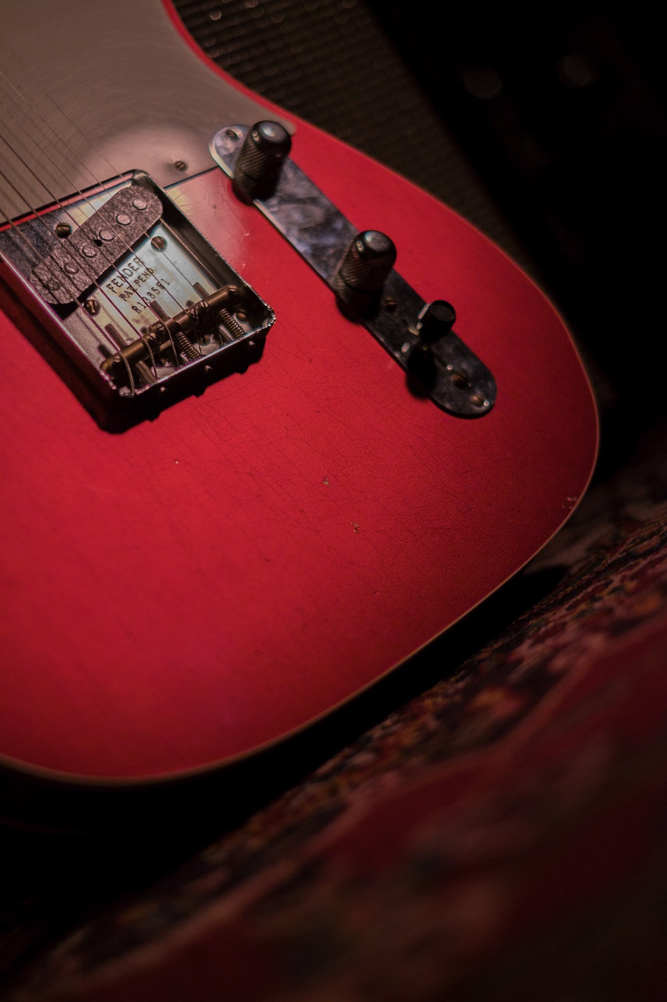 Fender Custom Shop Limited Edition S23 Reverse '50s Telecaster Custom, Journeyman Relic, Aged Candy Apple Red
