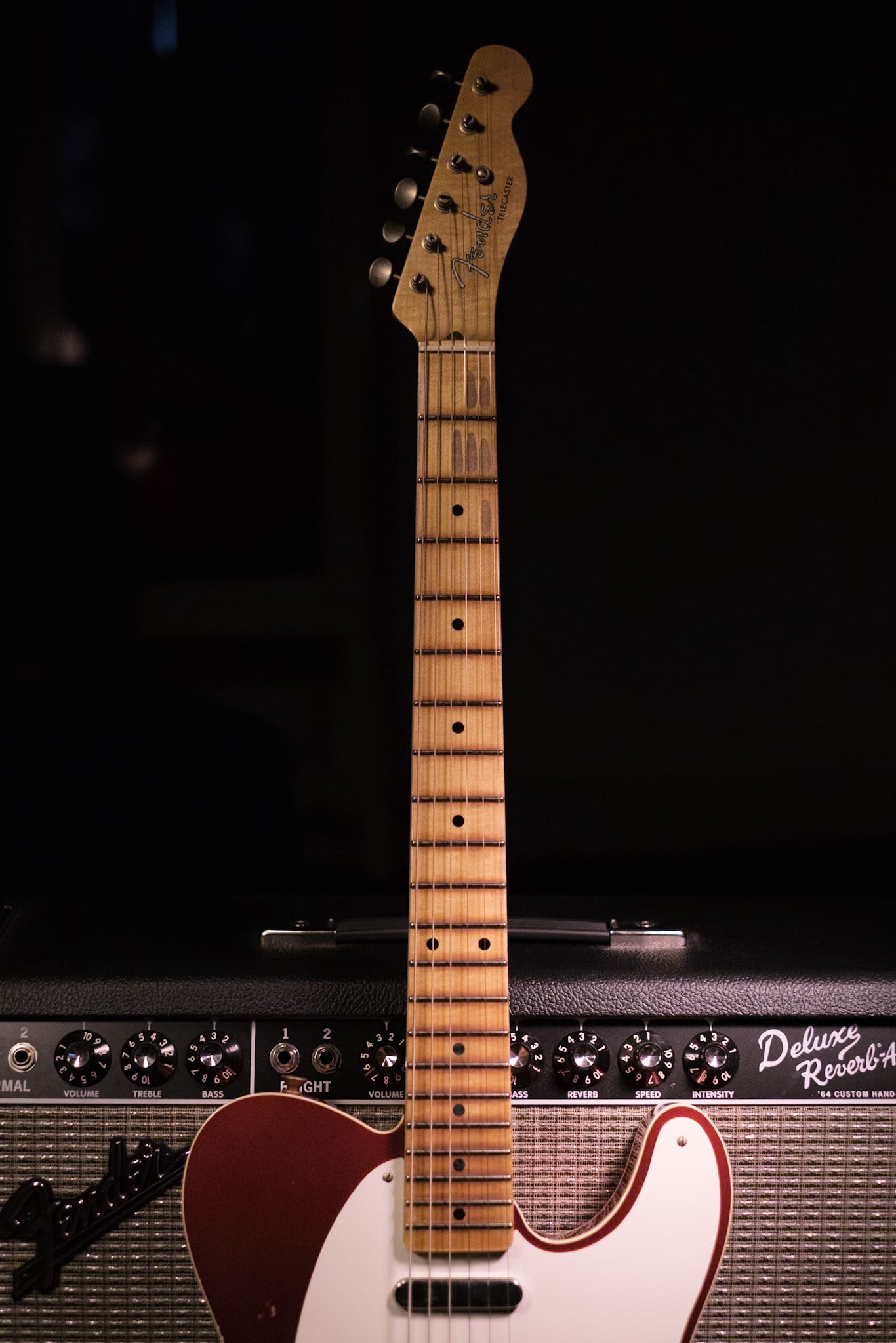 Fender Custom Shop Limited Edition S23 Reverse '50s Telecaster Custom, Journeyman Relic, Aged Candy Apple Red