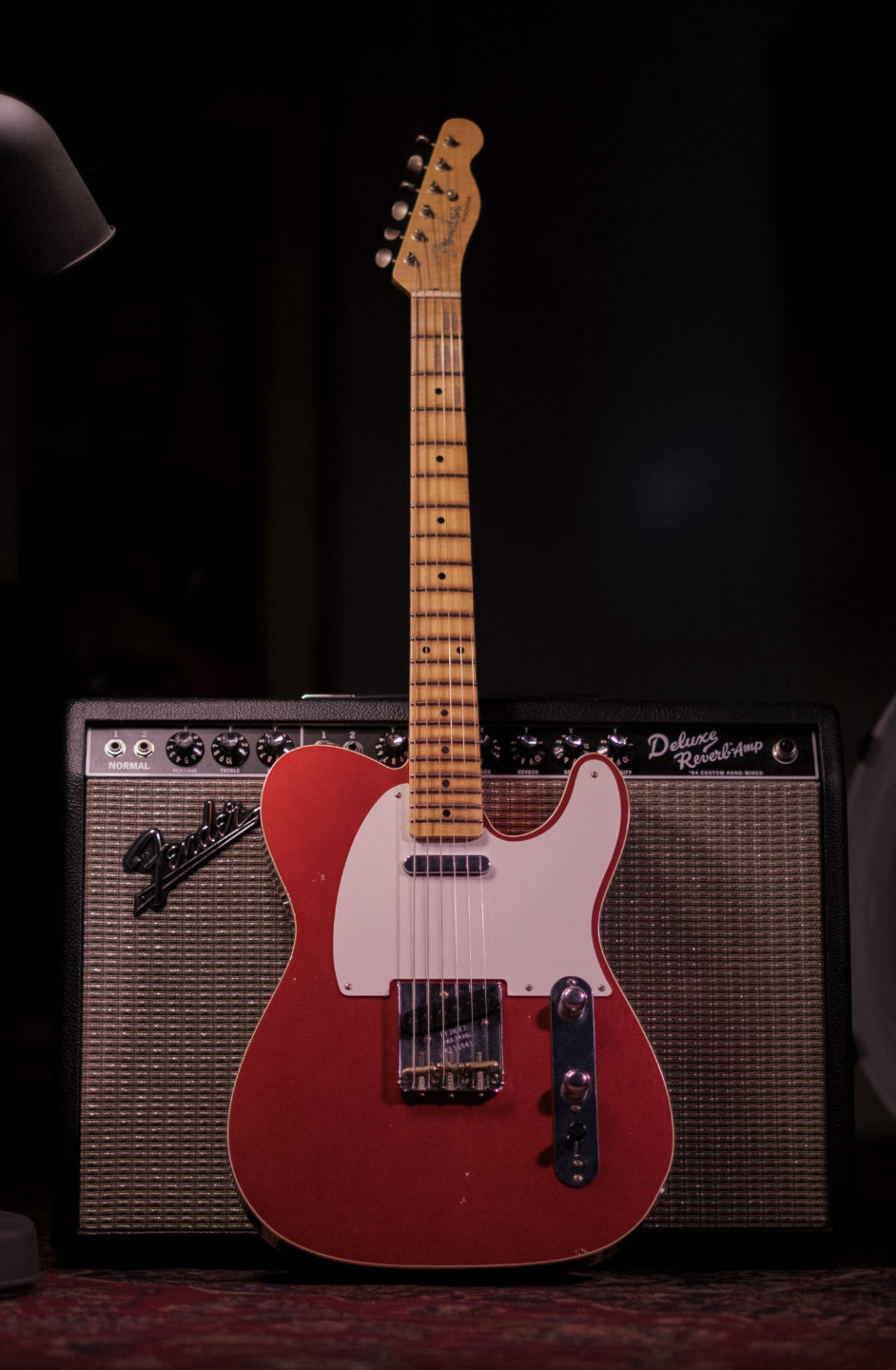Fender Custom Shop Limited Edition S23 Reverse '50s Telecaster Custom, Journeyman Relic, Aged Candy Apple Red