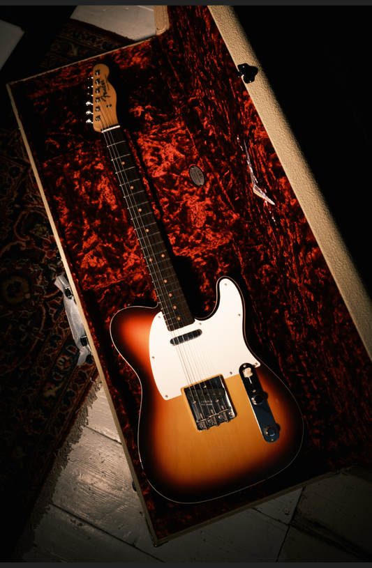 Fender Custom Shop Vintage Custom 1959 Telecaster Custom, Chocolate 3 Tone Sunburst