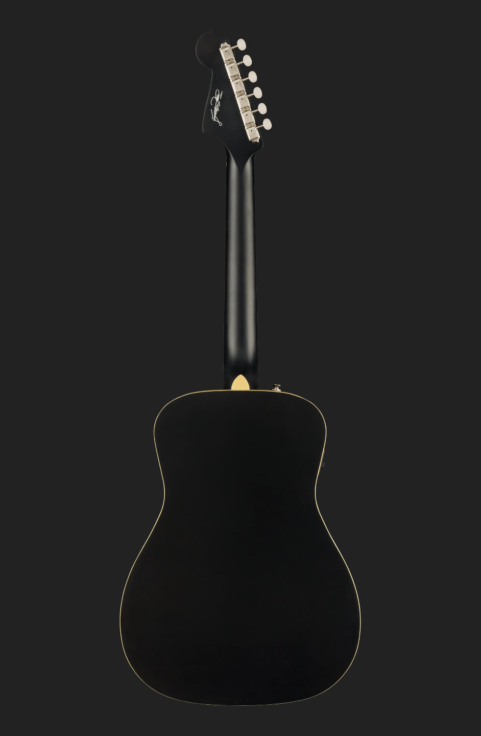 Fender Joe Strummer Campfire Acoustic, Matte Black