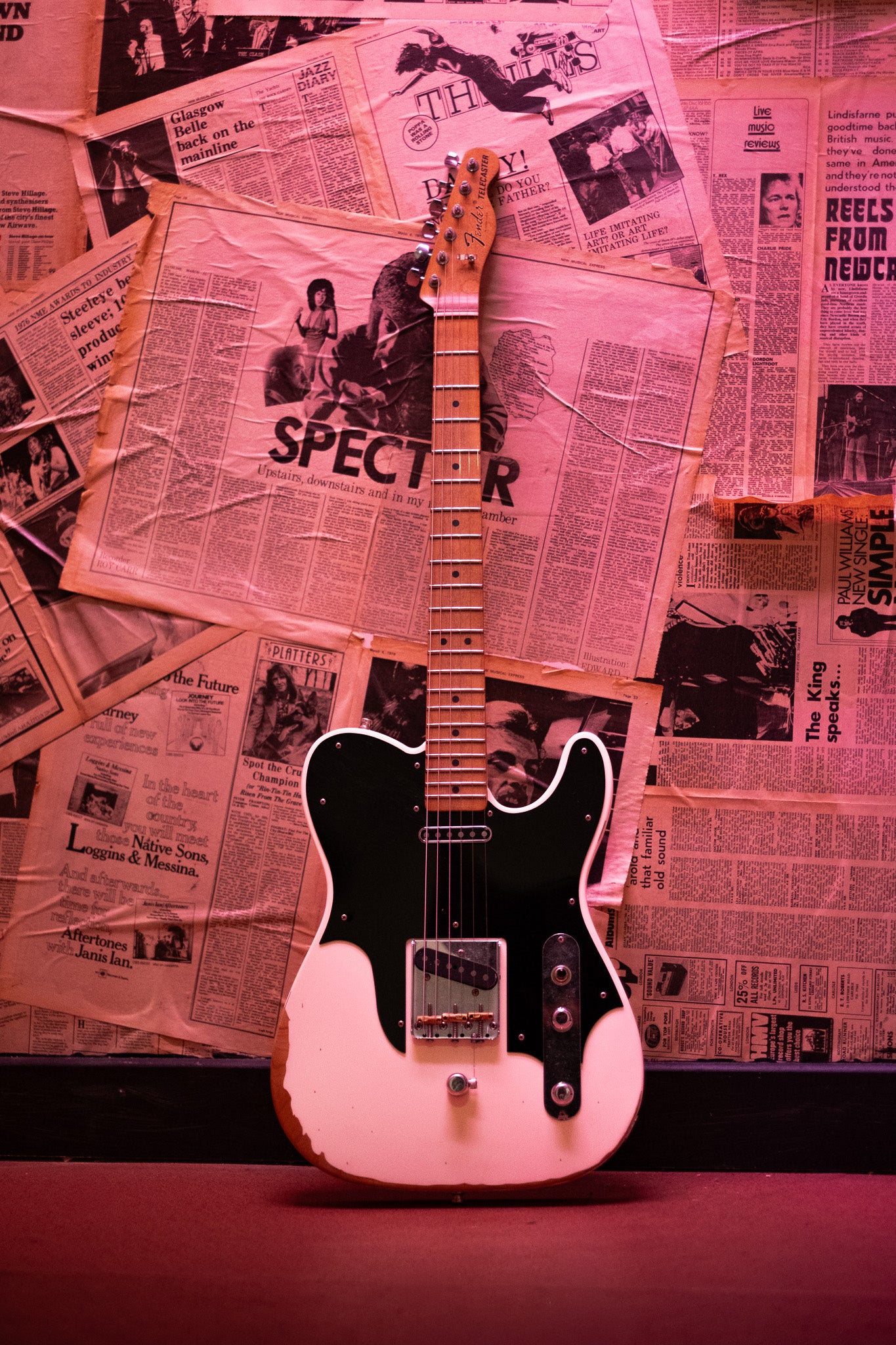 Fender John Osborne Telecaster, Olympic White