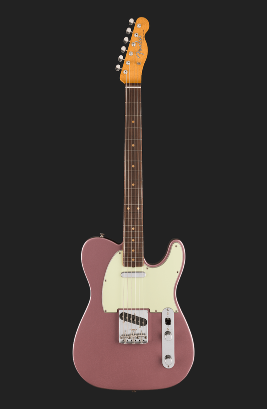 Fender Limited Edition Vintera II Road Worn 60's Telecaster, Burgundy Mist Metallic