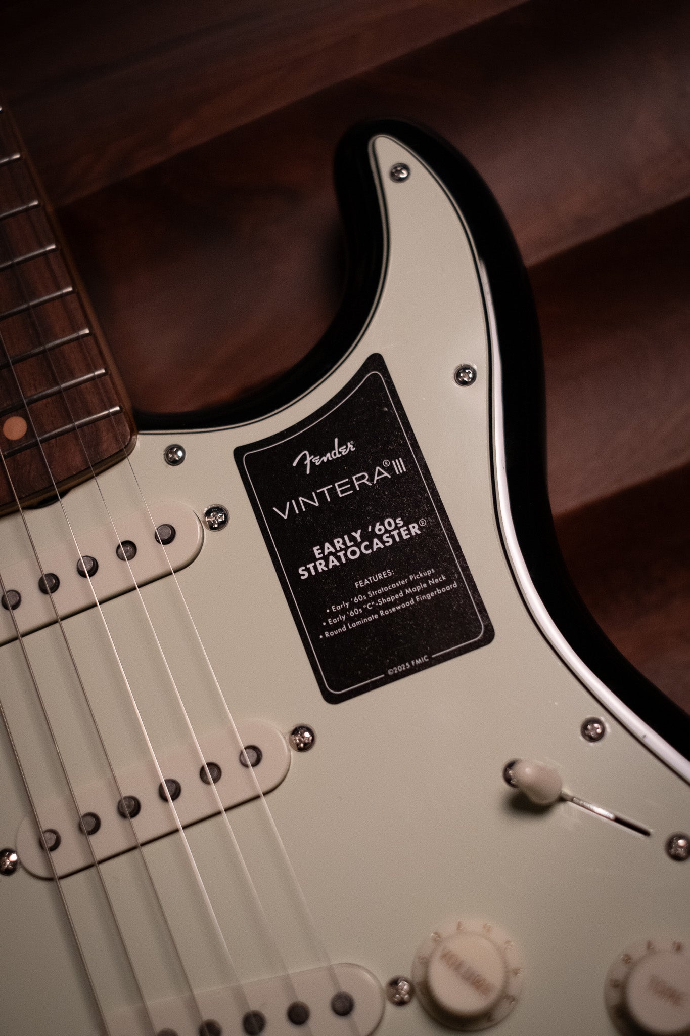 Fender Vintera III Early '60s Stratocaster, Black