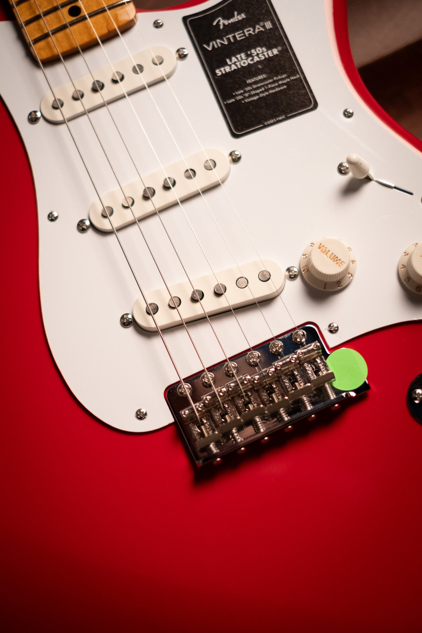 Fender Vintera III Late '50s Stratocaster, Dakota Red